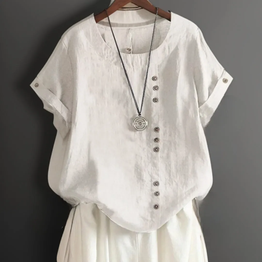 Ivanna™ | Stylish Button-Down Shirt