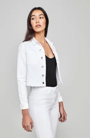 Janelle Slim Raw Jacket