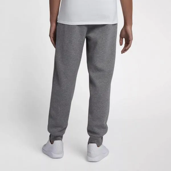 Jordan - Men - Jumpman Fleece Pant - Carbon Heather/White