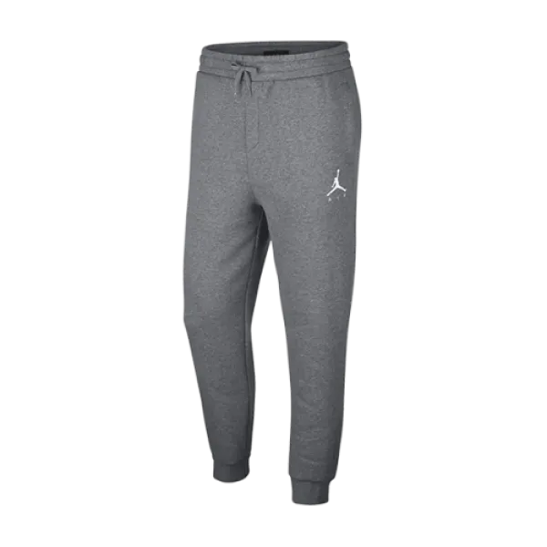 Jordan - Men - Jumpman Fleece Pant - Carbon Heather/White