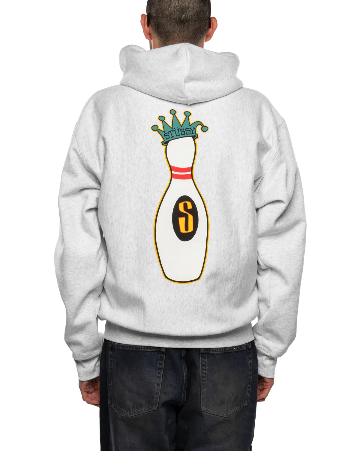 Kingpin Zip Hoodie Ash Heather