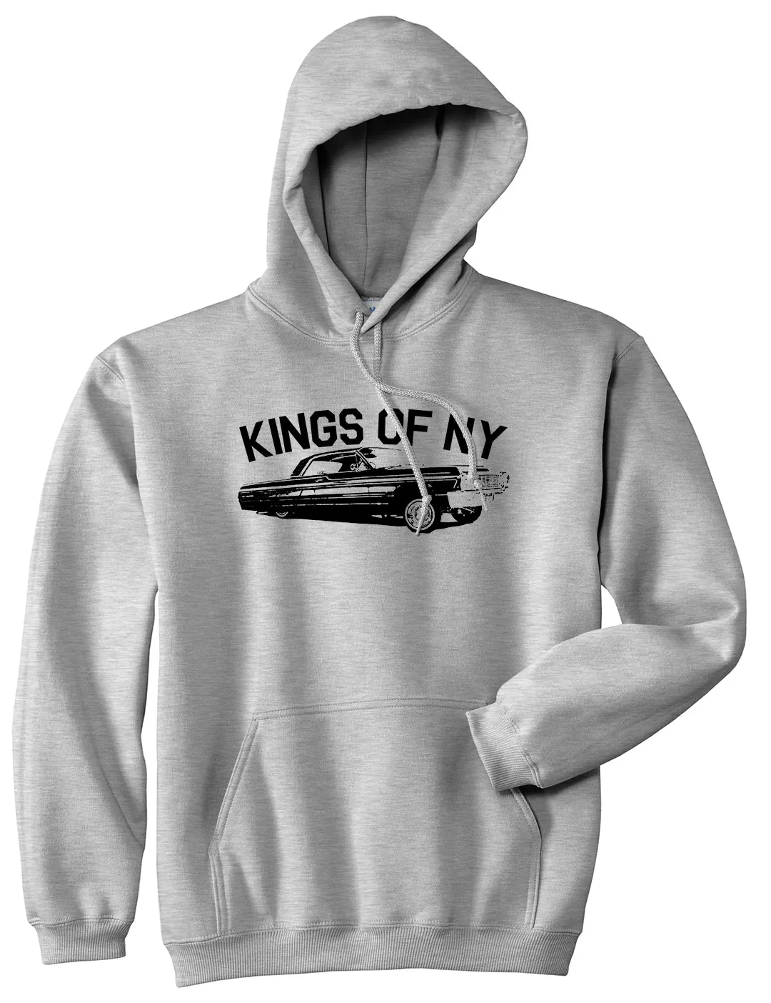 Kings Of NY Lowrider Mens Pullover Hoodie