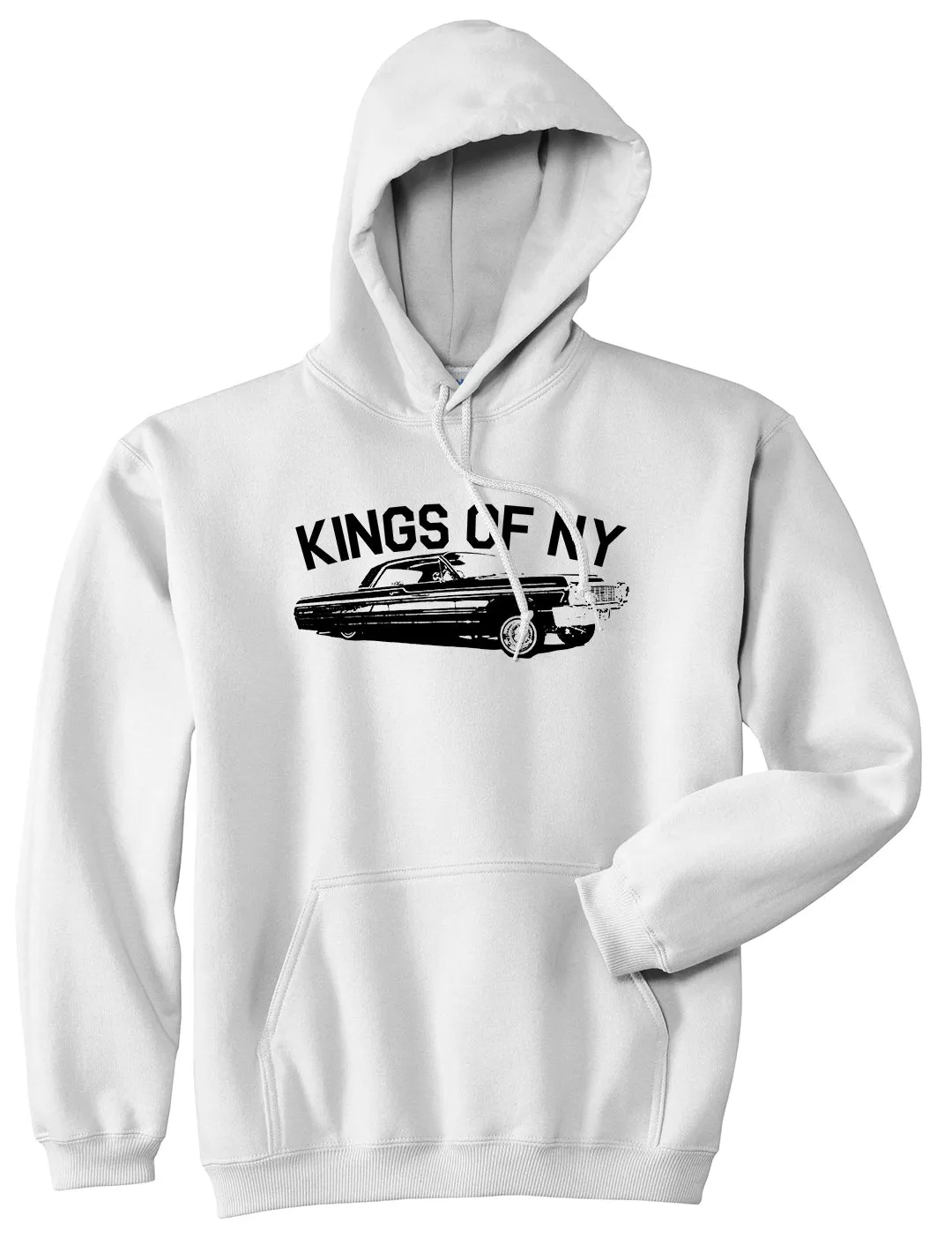 Kings Of NY Lowrider Mens Pullover Hoodie