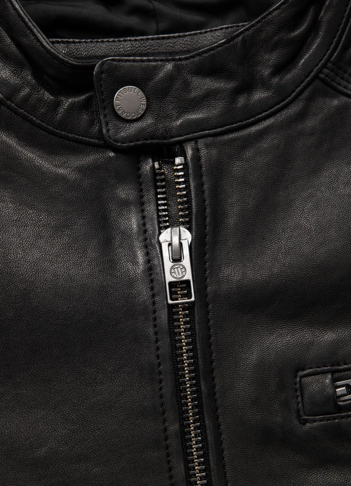 Leather jacket Hooper