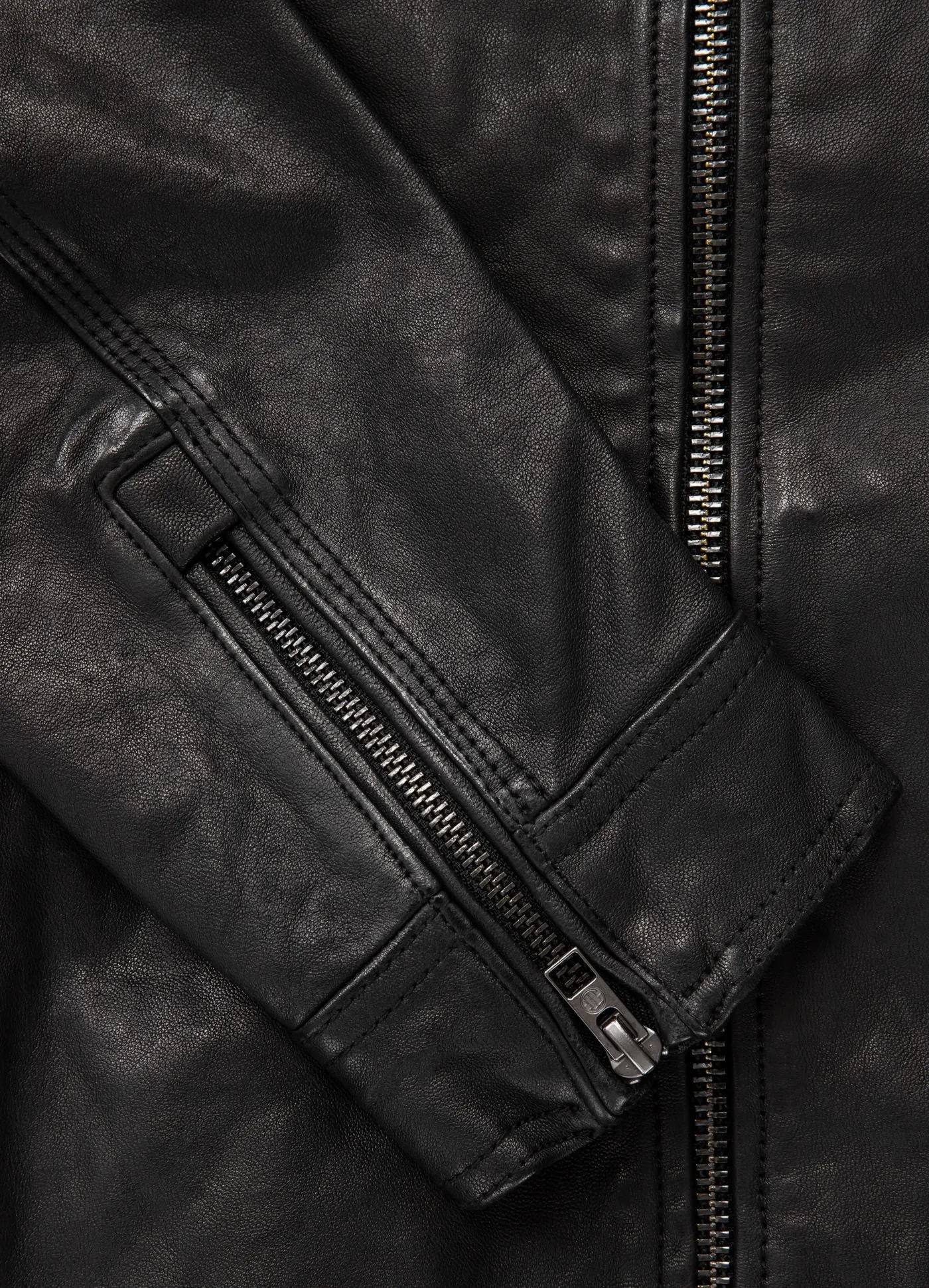 Leather jacket Hooper