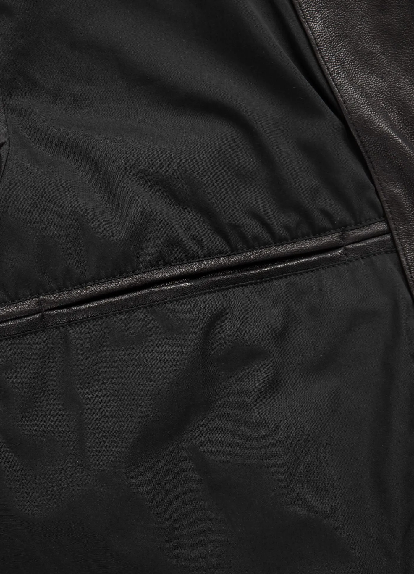 Leather jacket Hooper