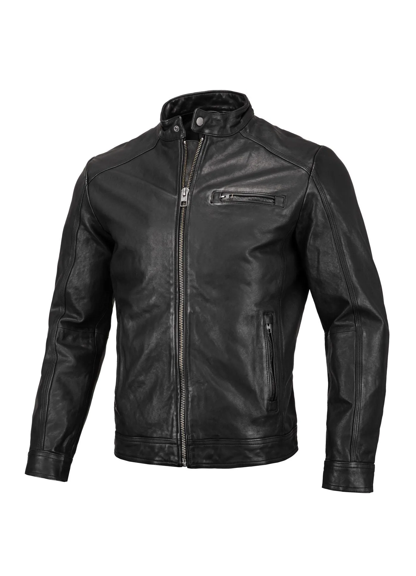 Leather jacket Hooper
