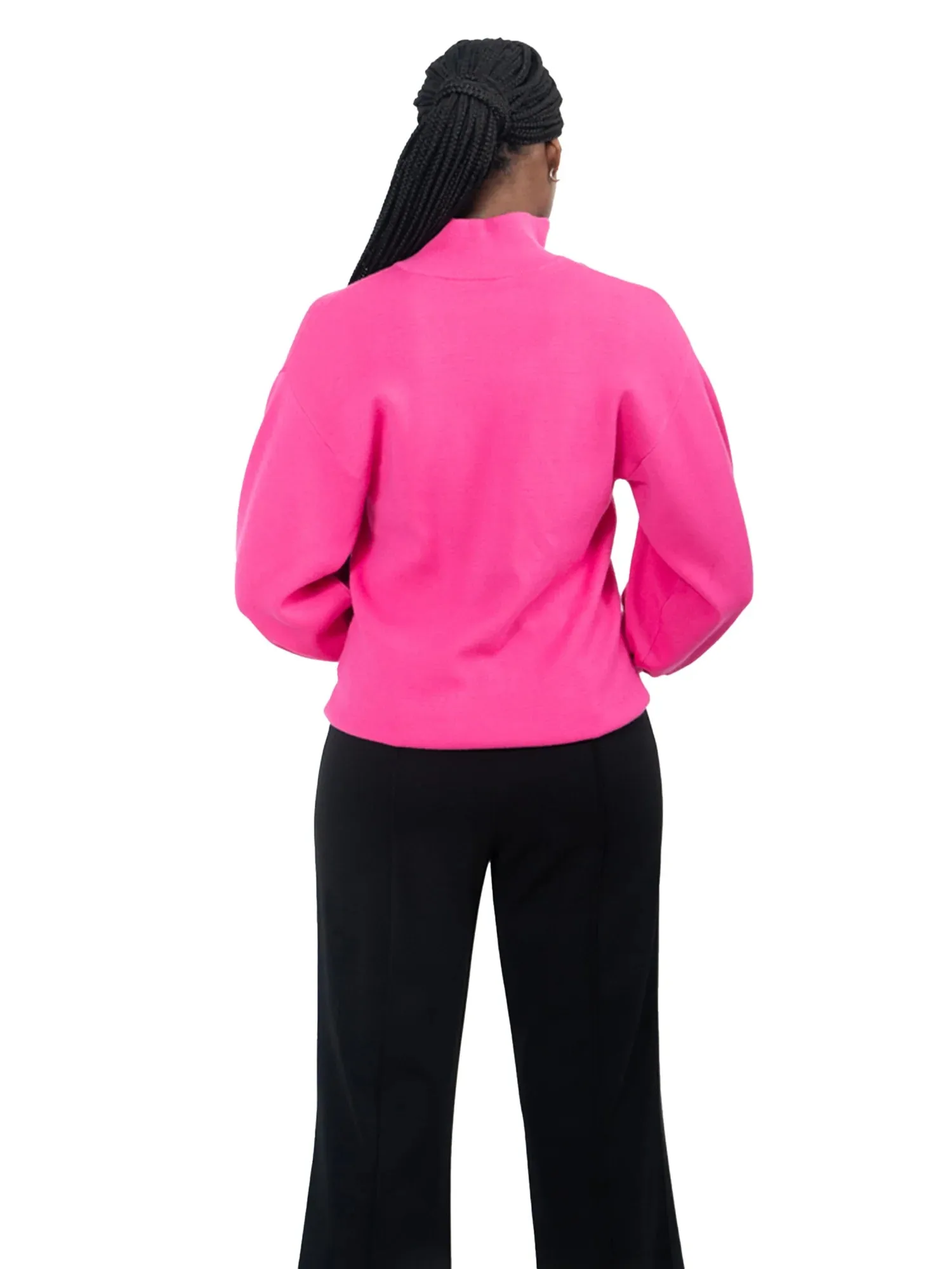 Lolli Sweater-Fuschia Fedora