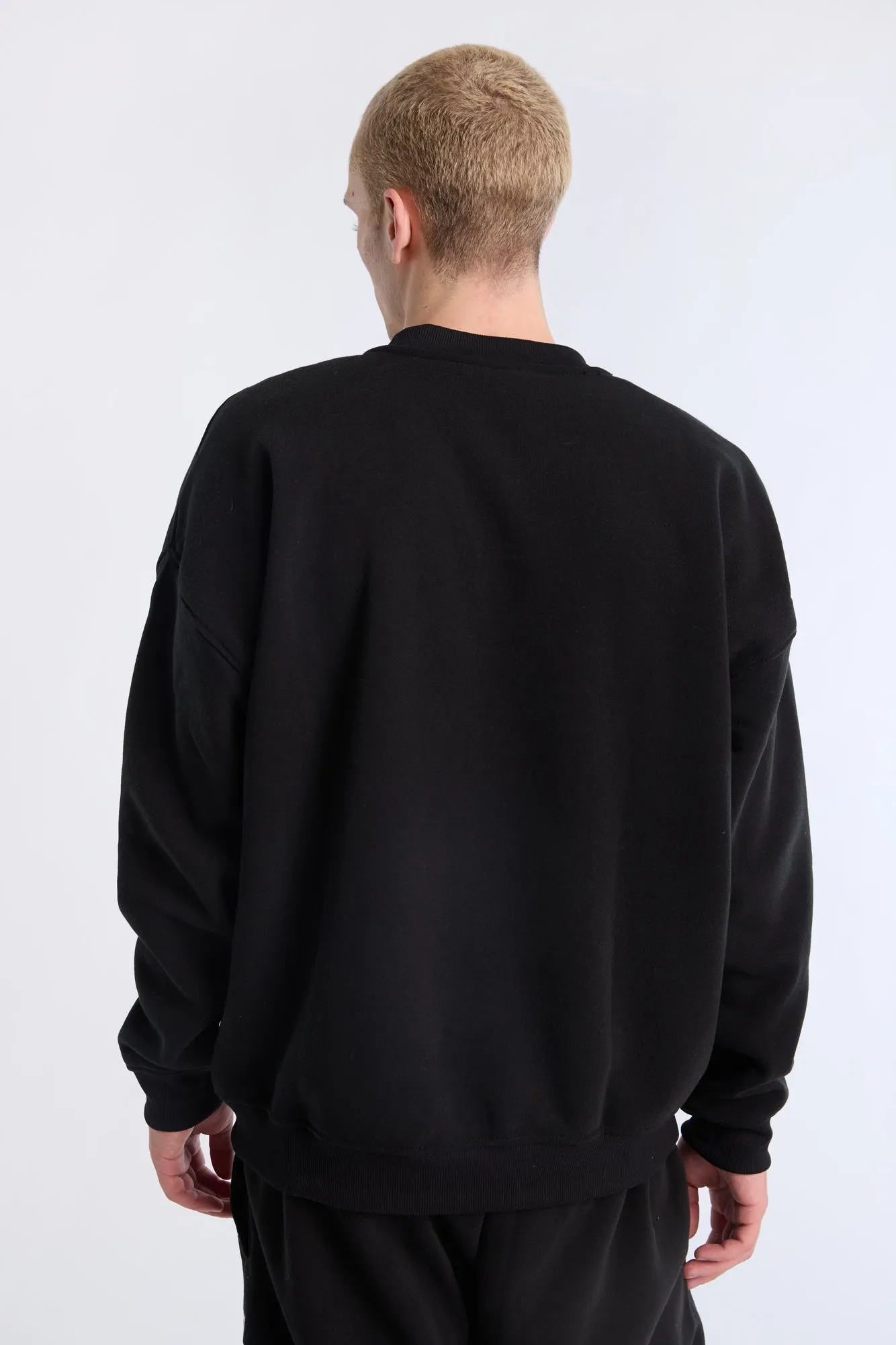 Los Angeles Lakers Graphic Crew Neck Oversized Sweatshirt