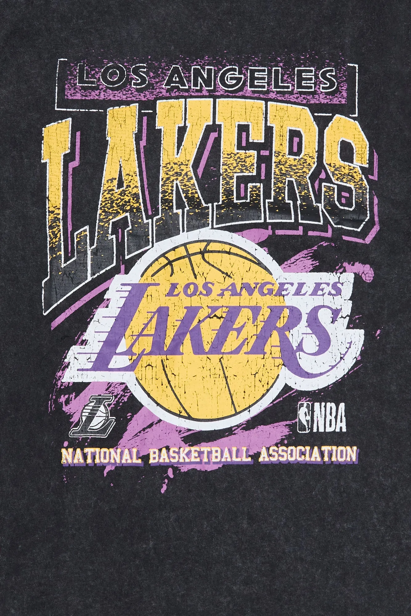 Los Angeles Lakers Washed Graphic Tee