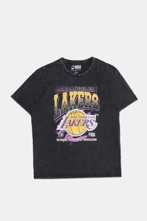 Los Angeles Lakers Washed Graphic Tee
