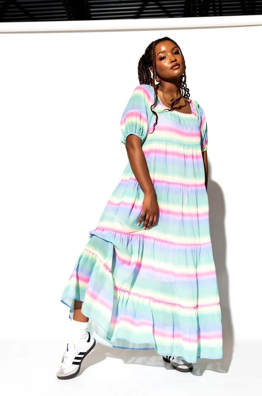 Lucky Lady Maxi Dress in Sugar High
