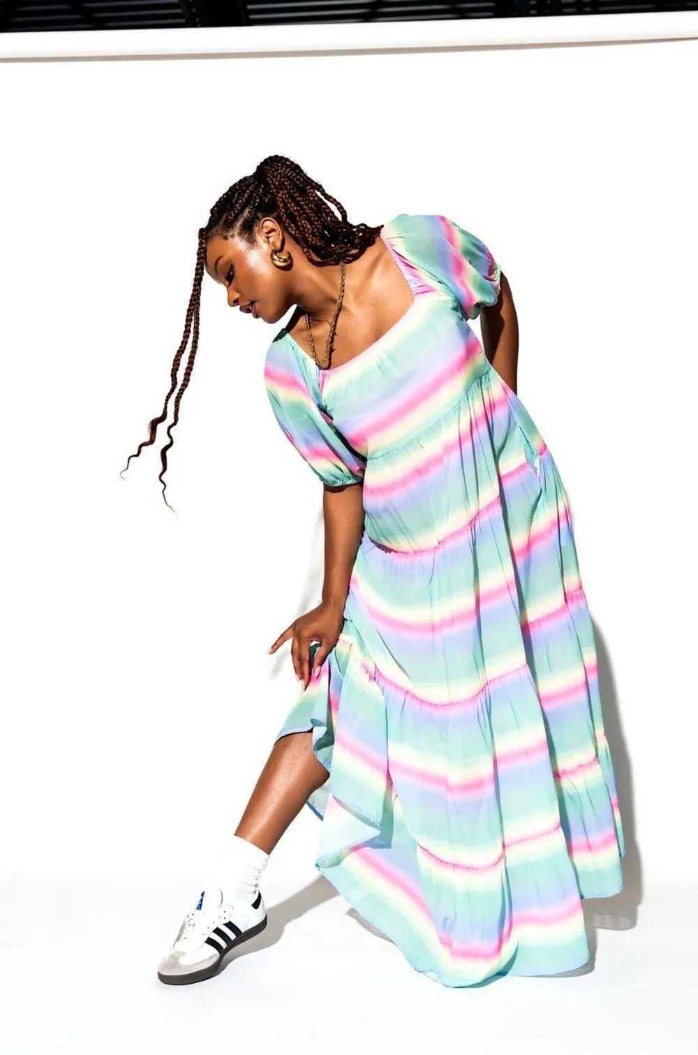 Lucky Lady Maxi Dress in Sugar High