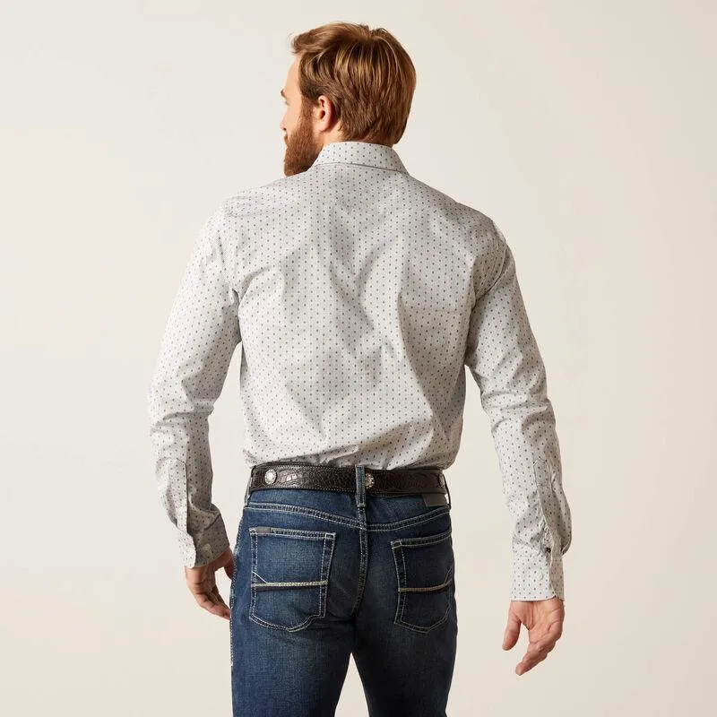 Maddox Stretch Modern Fit Shirt - Grey