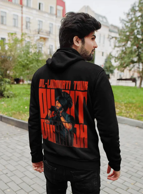 Mayii | 2024 Diljit Dosanjh Tour Hoodie | Exclusive Edition of Punjabi Rhythm & Concert Flair