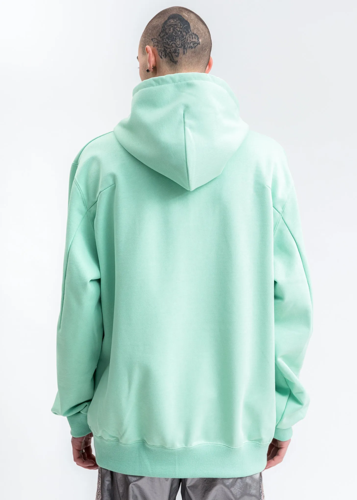 Mint Not Anniversary Embroidery Hoodie