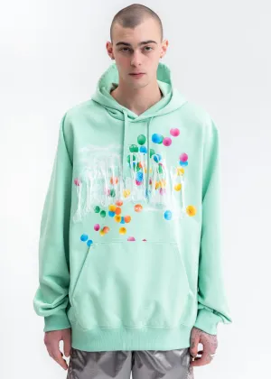 Mint Not Anniversary Embroidery Hoodie