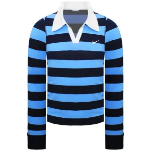 Nike Just Do It Kids Striped Polo Shirt