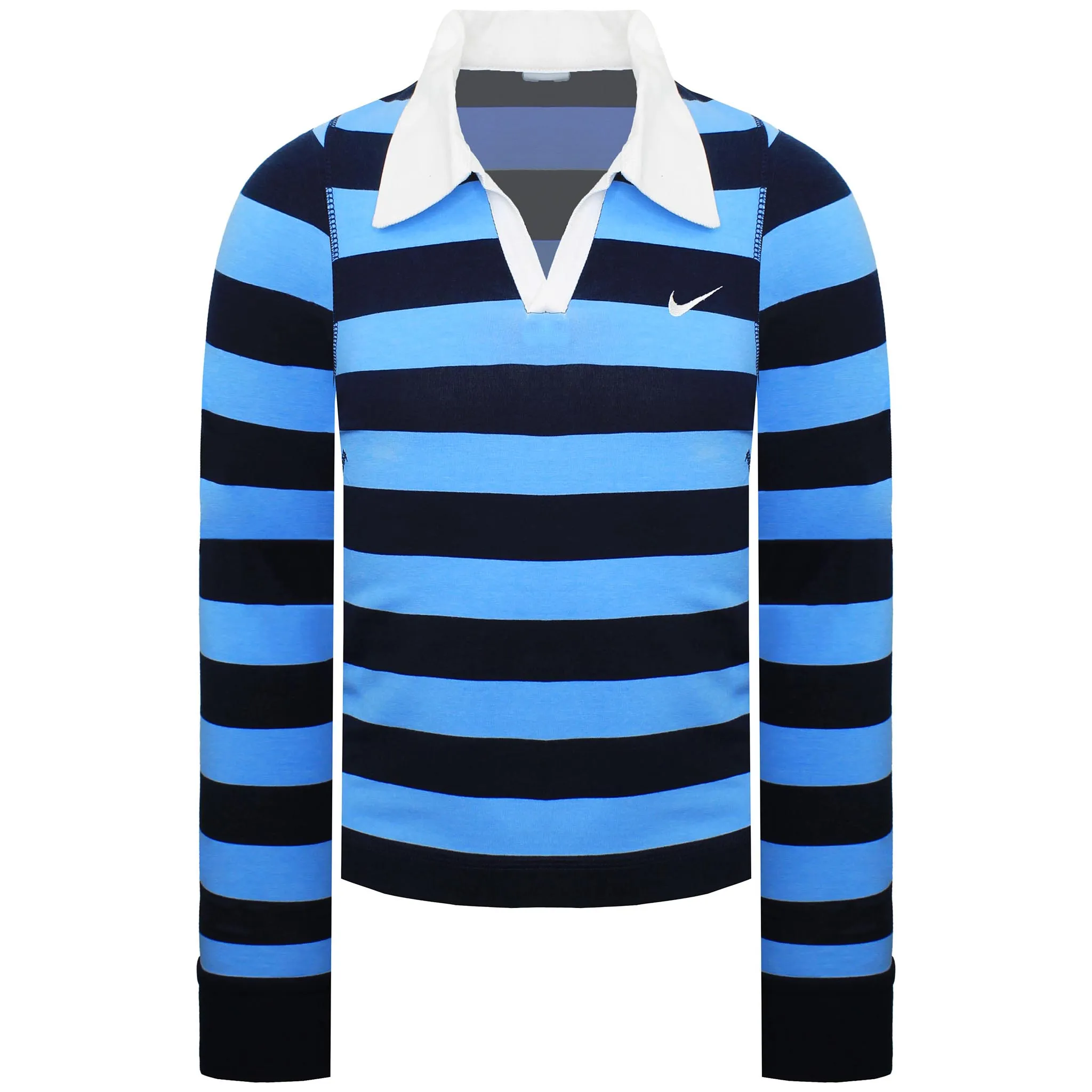 Nike Just Do It Kids Striped Polo Shirt