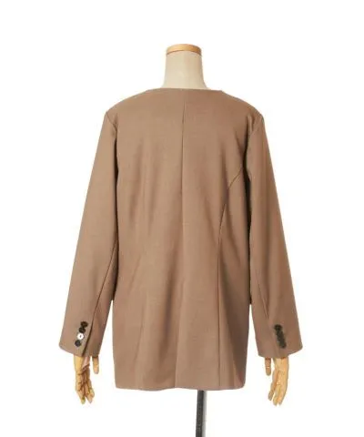 No Collar Double Jacket / COUPE LE COEUR