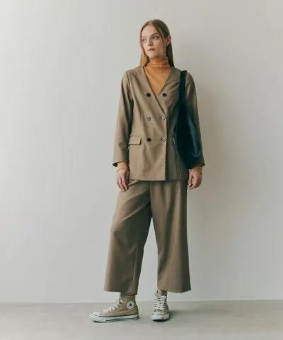 No Collar Double Jacket / COUPE LE COEUR