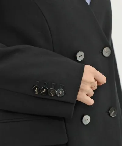 No Collar Double Jacket / COUPE LE COEUR
