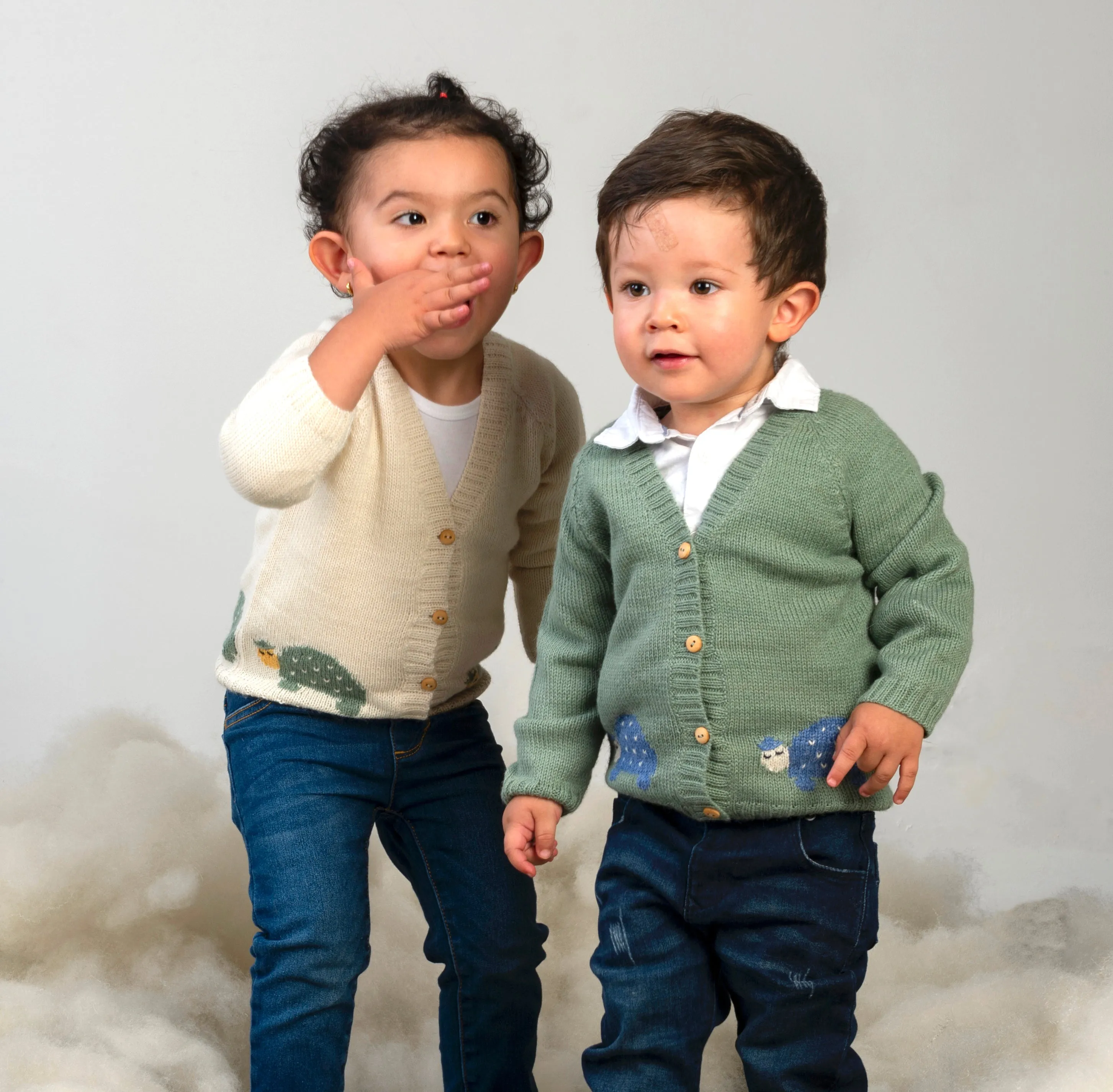 NW501 TURTLE MOSS CARDIGAN