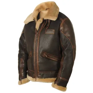 Orion - Aviator Shearling Jacket