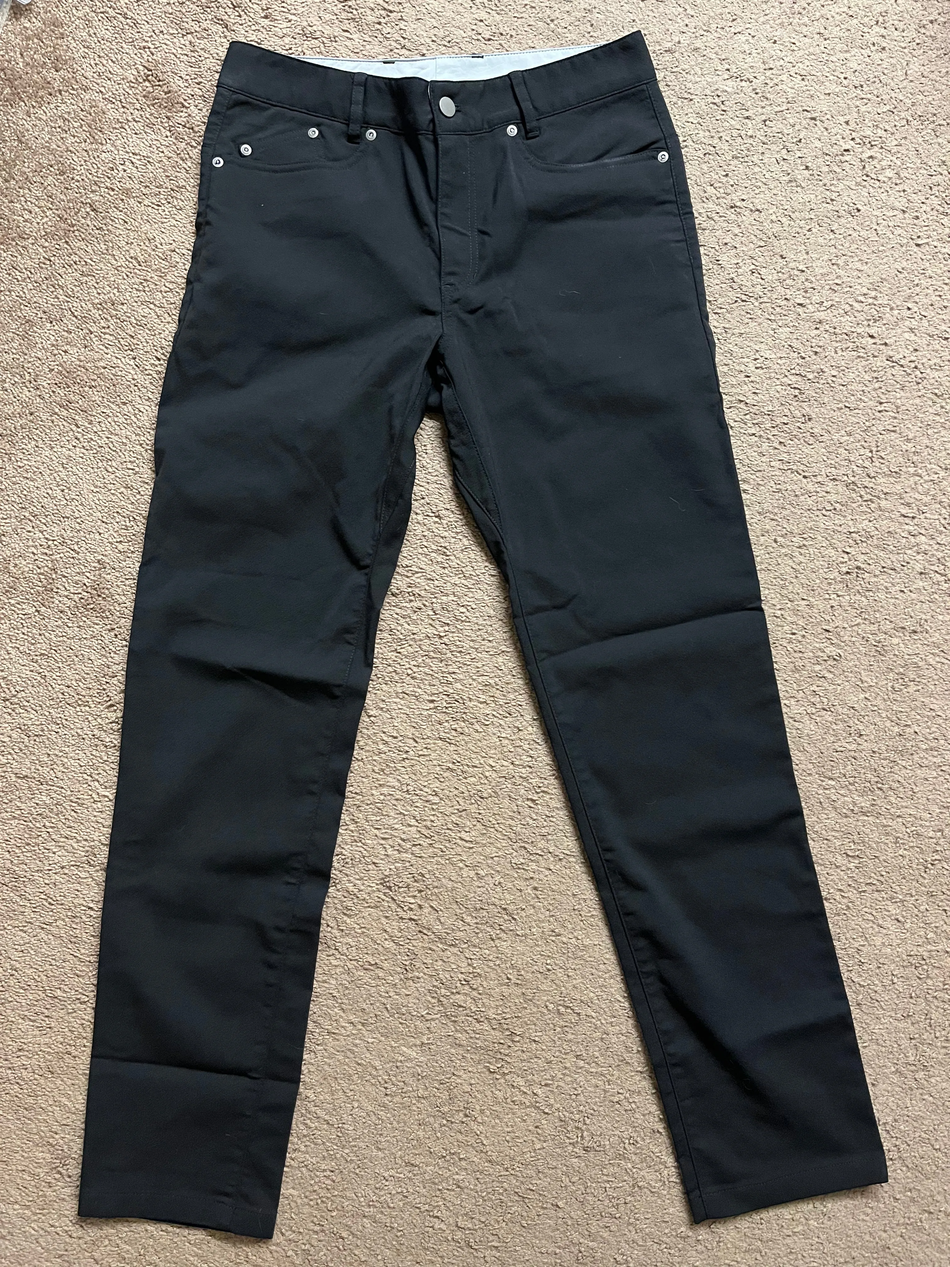 Outlier Slim Dungarees -  black - Size: 31 X 32