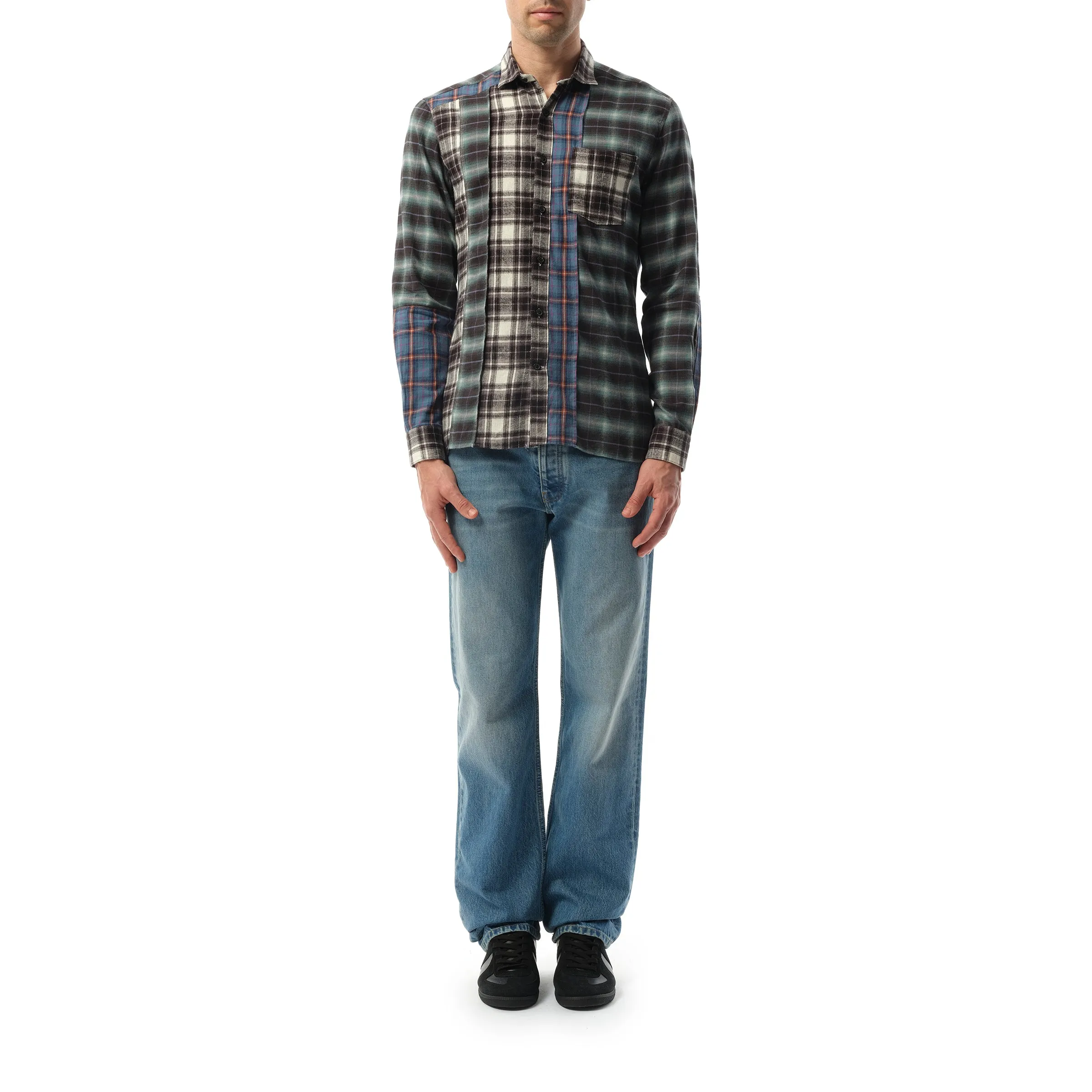 Patwork Shirt in Multicolor