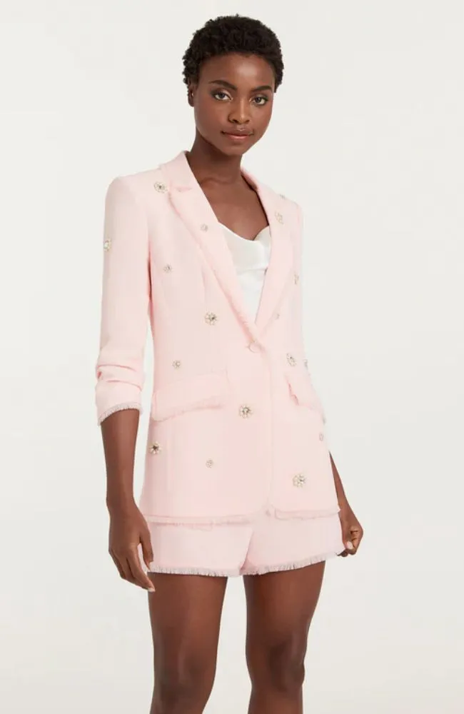 Pearl Ditsy Flower Khloe Blazer