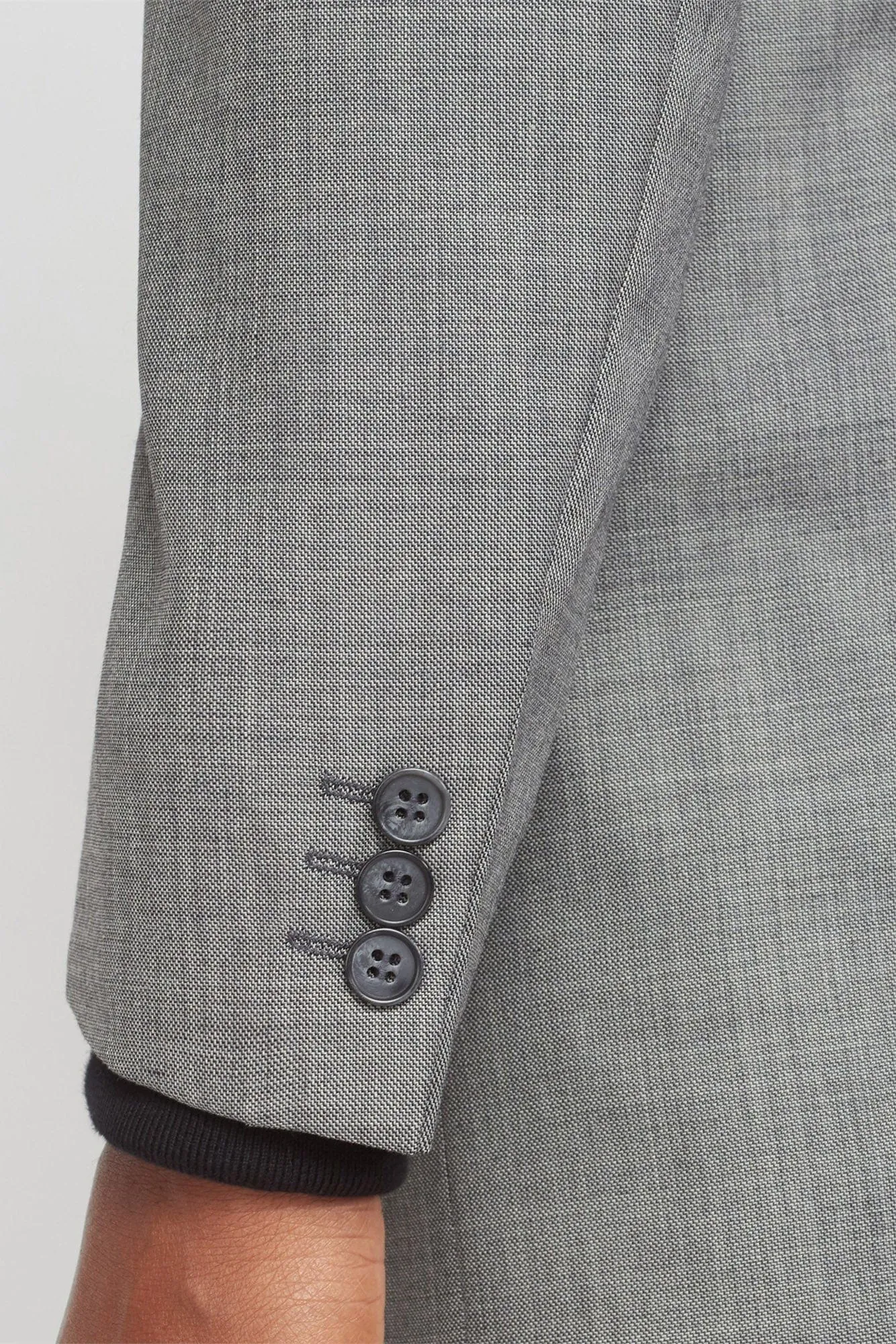 Pick & Pick Classic Fit Suit Jacket - Grey