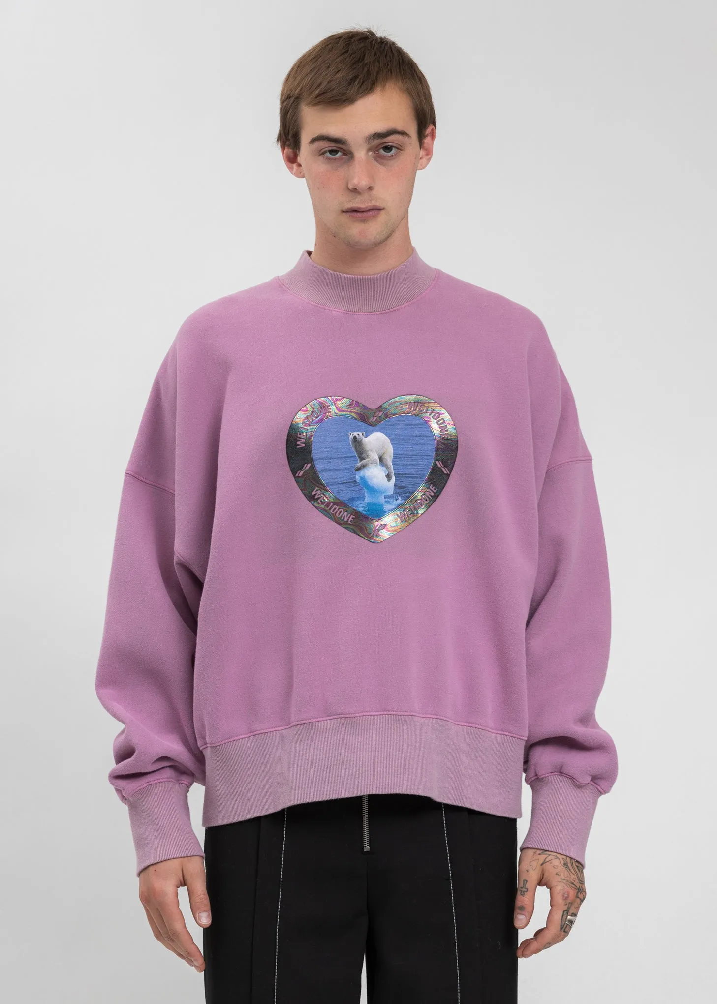 Pink Thermo Sensitive Polar Bear Sweater
