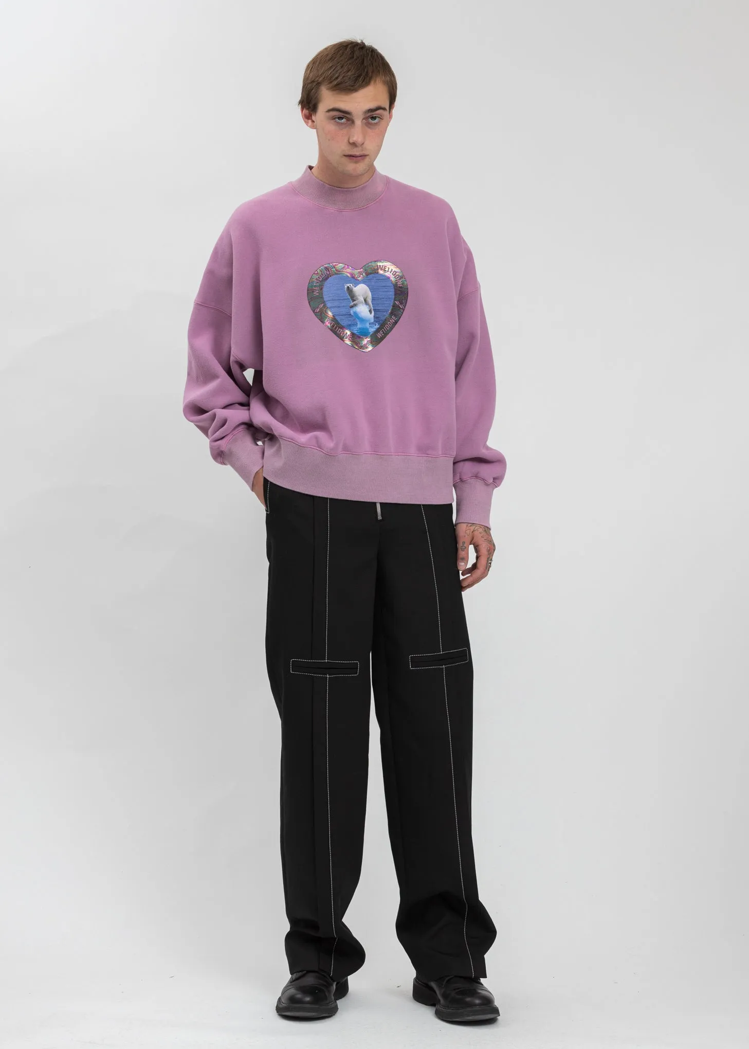 Pink Thermo Sensitive Polar Bear Sweater