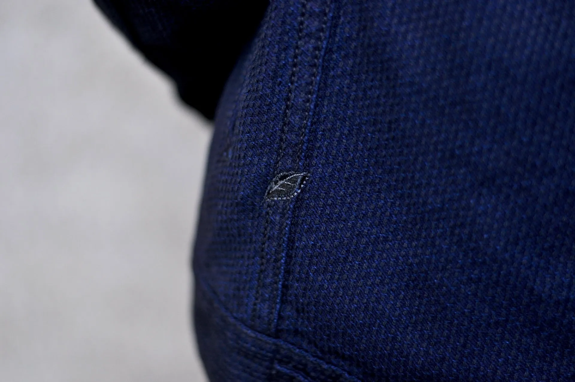 Pure Blue Japan 12.5oz "Double-Warps" Sashiko Type 3 Jacket (Indigo X Black)
