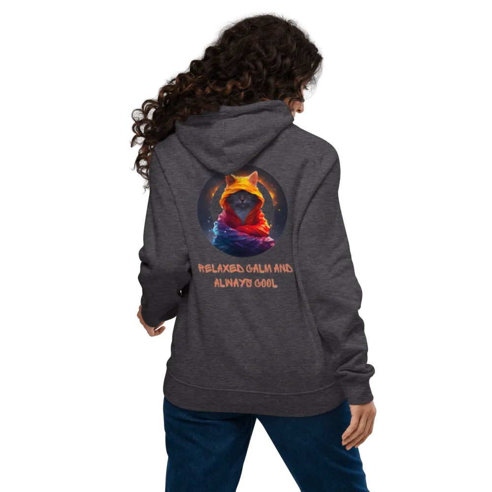 Relaxed Calm and always cool, Unisex Bio-Raglan-Hoodie
