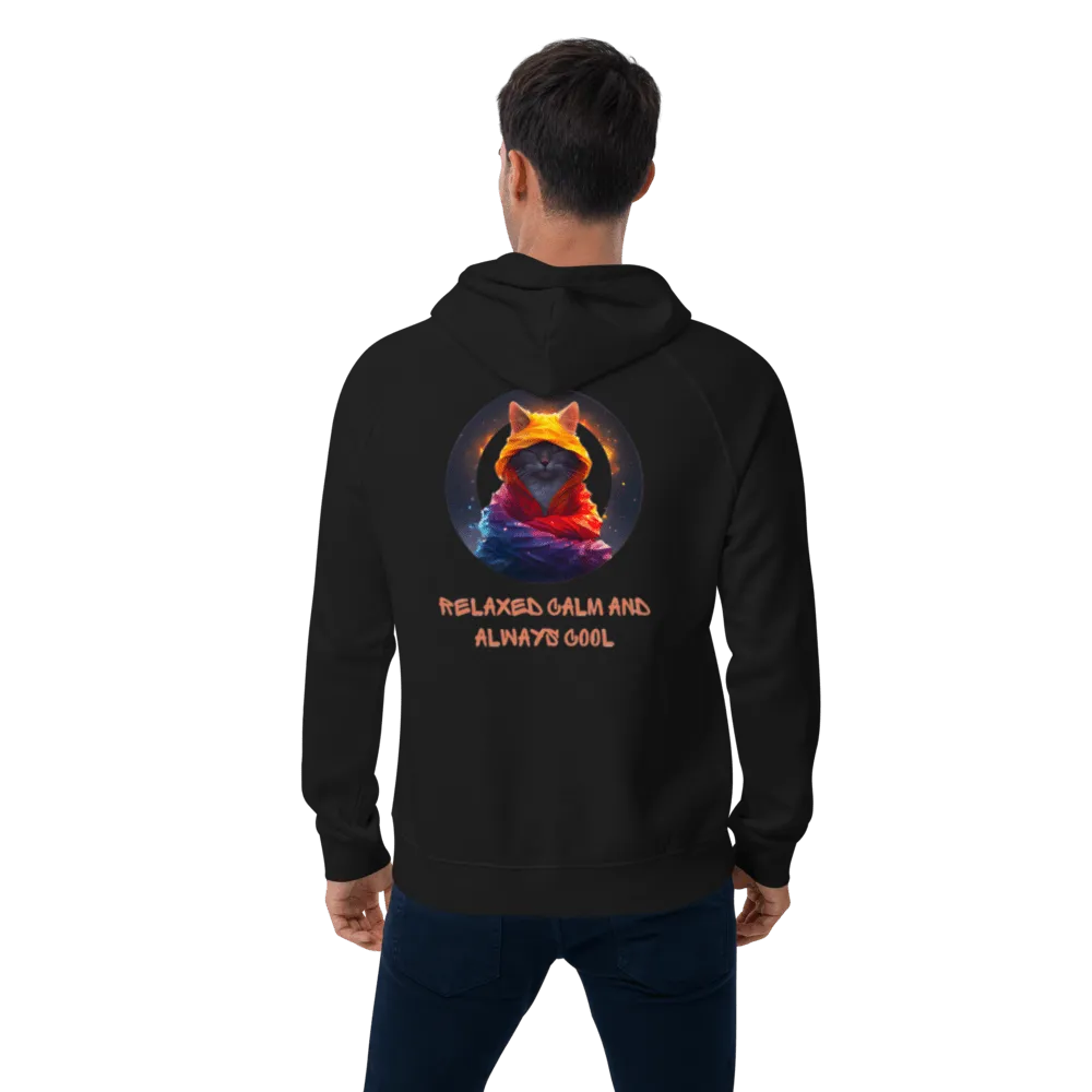 Relaxed Calm and always cool, Unisex Bio-Raglan-Hoodie