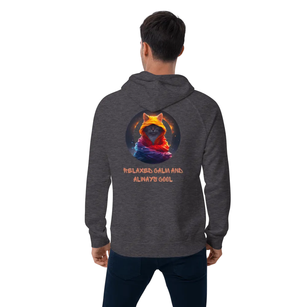 Relaxed Calm and always cool, Unisex Bio-Raglan-Hoodie