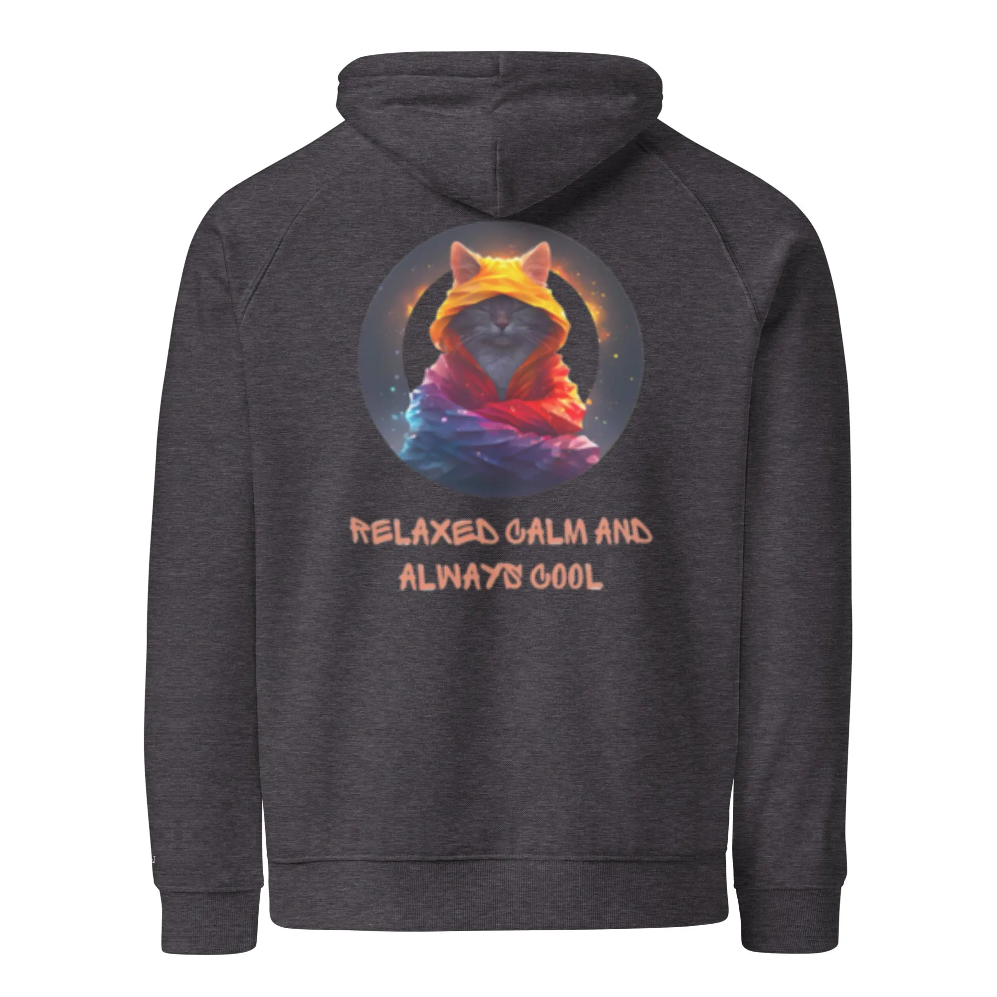 Relaxed Calm and always cool, Unisex Bio-Raglan-Hoodie