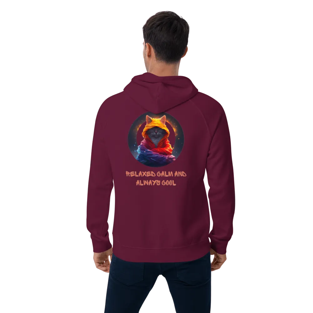 Relaxed Calm and always cool, Unisex Bio-Raglan-Hoodie