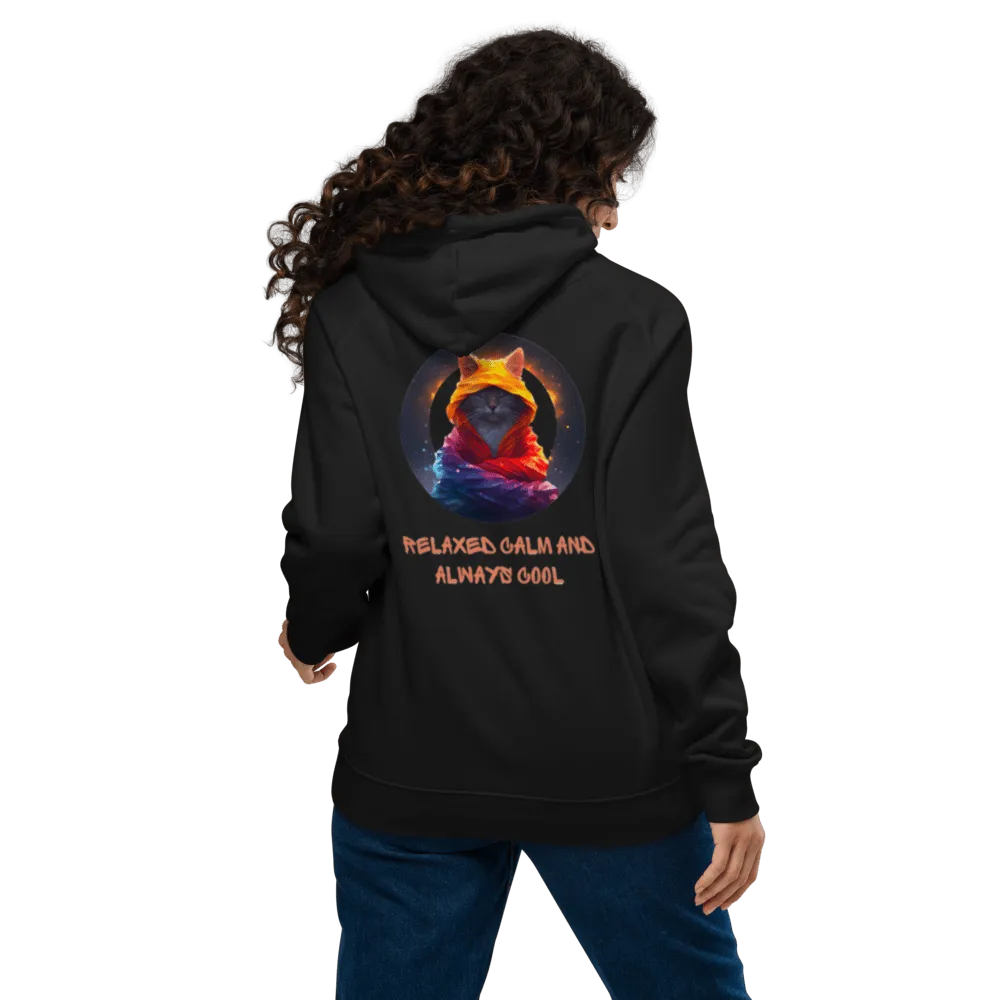 Relaxed Calm and always cool, Unisex Bio-Raglan-Hoodie