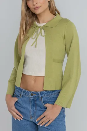 Rhythm Goldie Knit Cardigan - SAGE