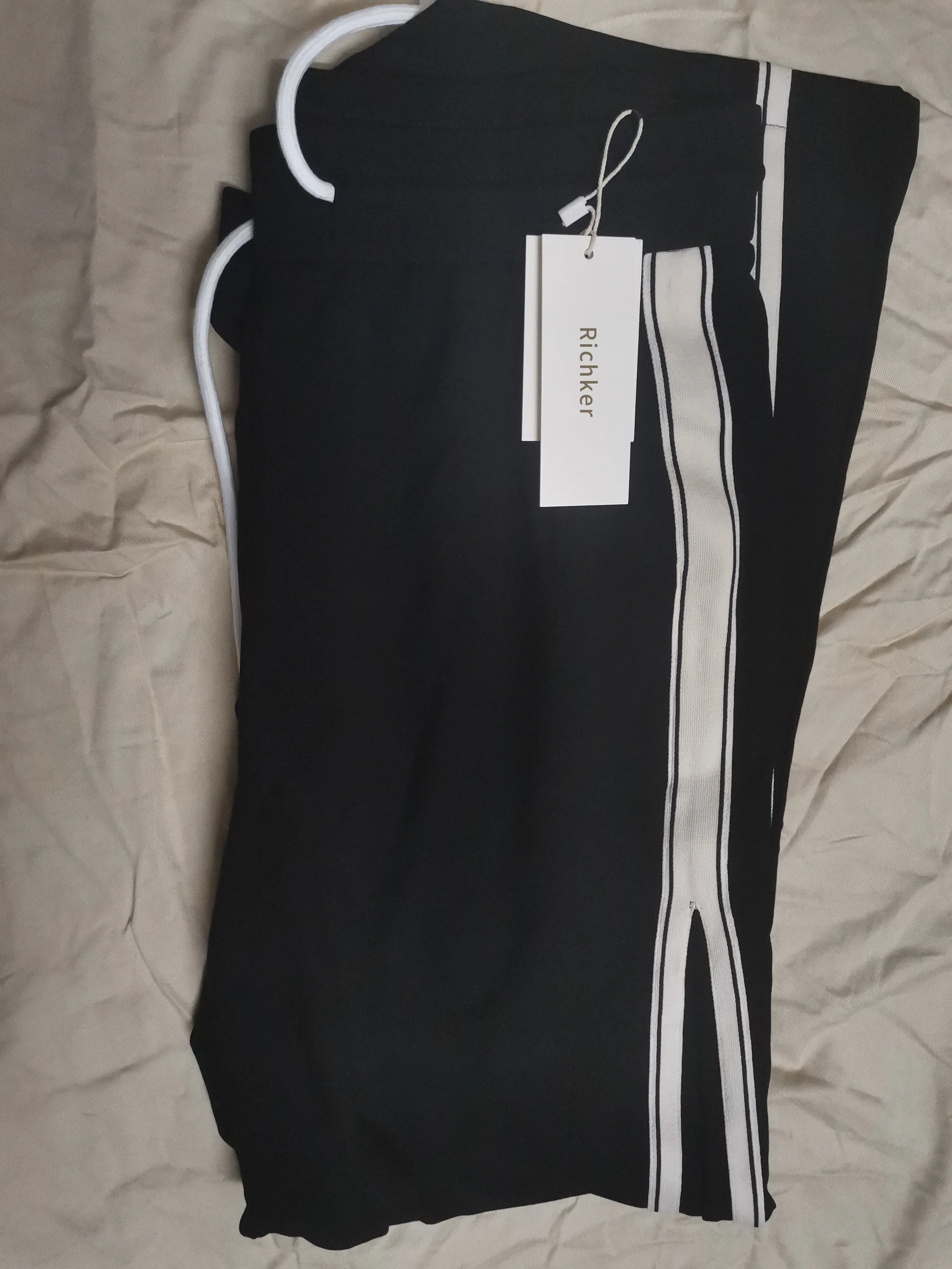 Richker sweatpants, quick drying, lightweight, comfortable, black
