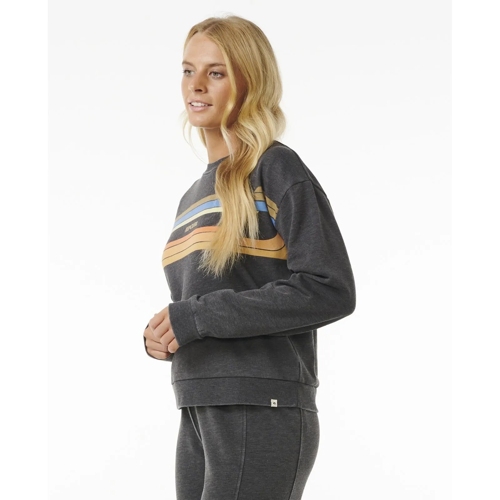 Rip Curl Womens High Tide Surf Crew Neck Sweatshirt