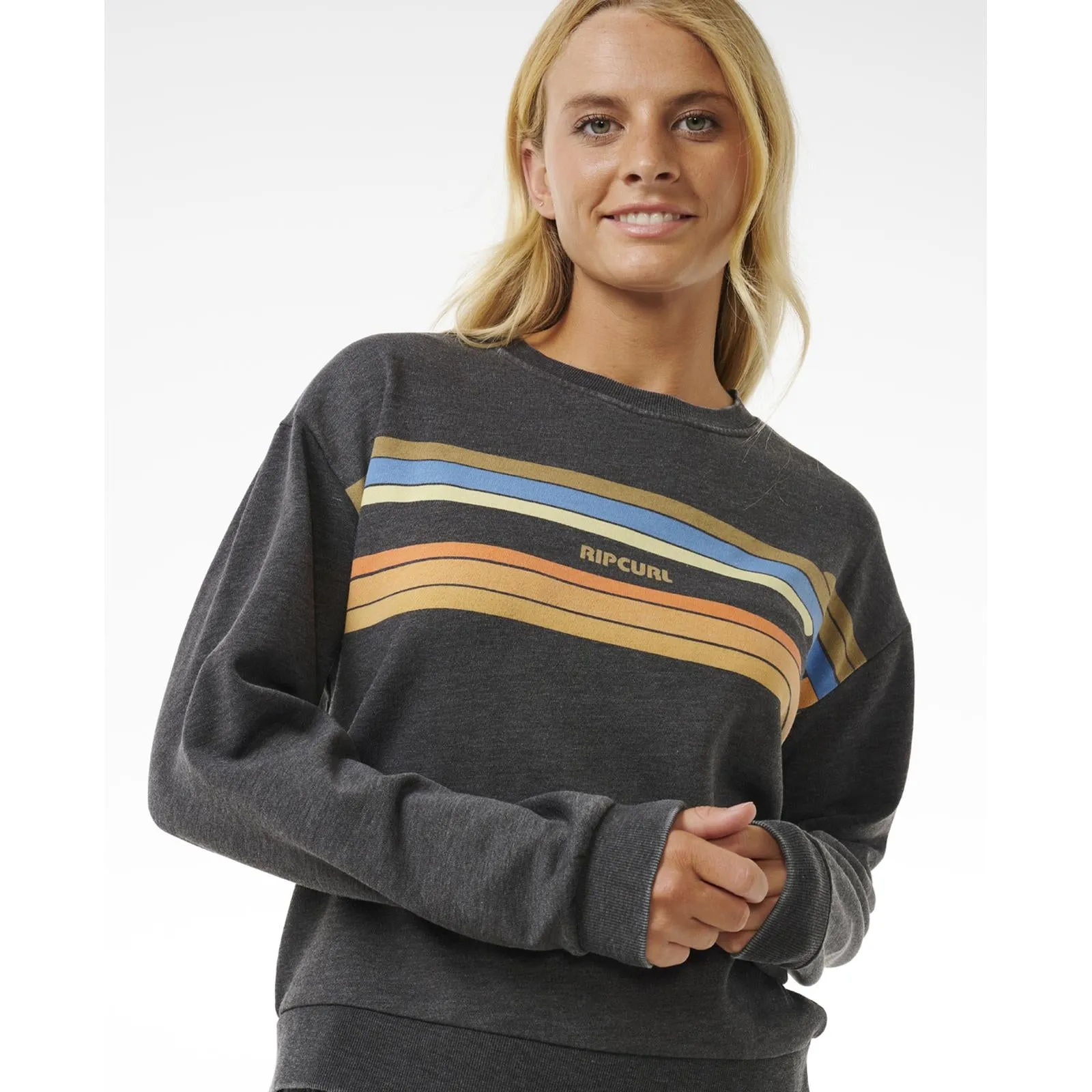 Rip Curl Womens High Tide Surf Crew Neck Sweatshirt