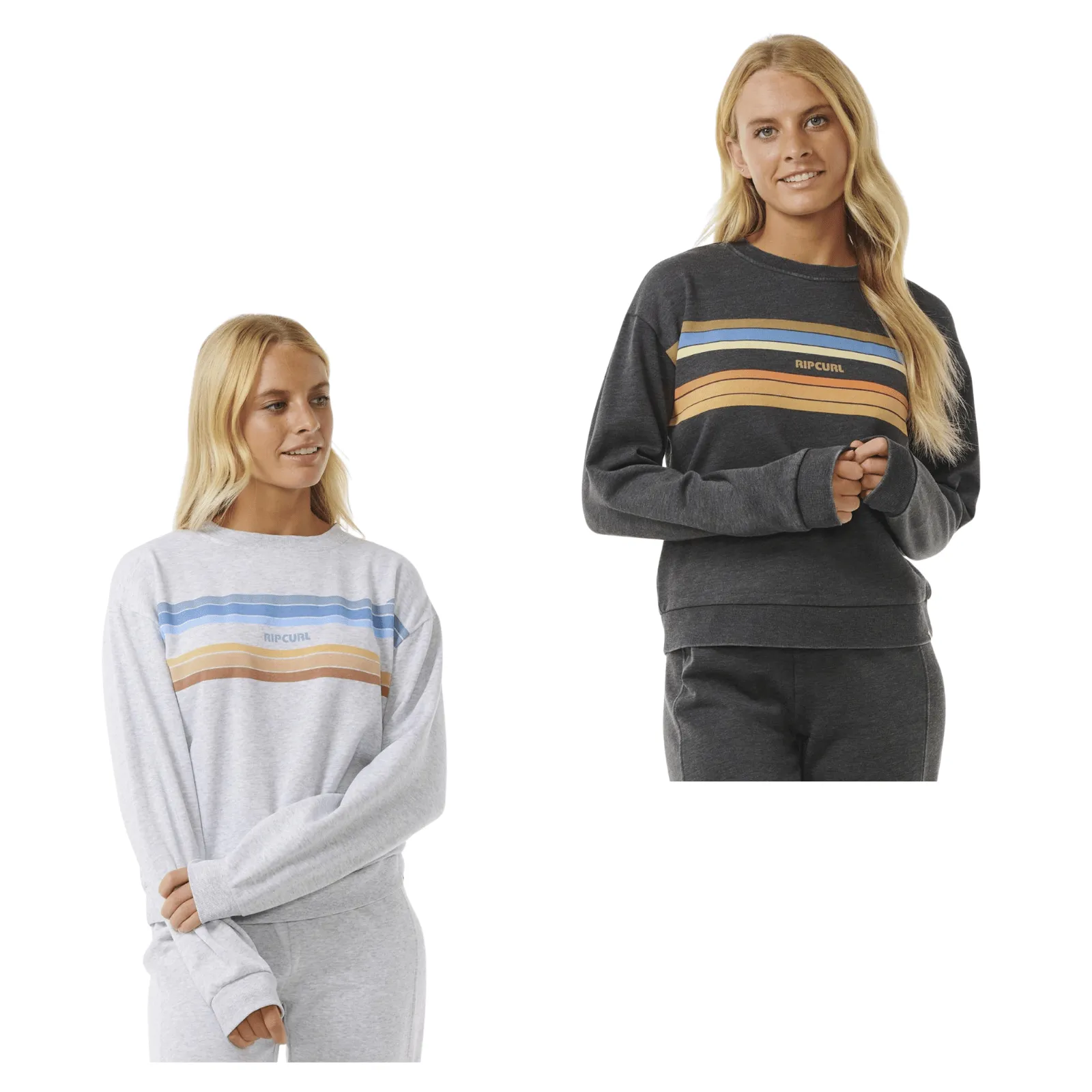 Rip Curl Womens High Tide Surf Crew Neck Sweatshirt