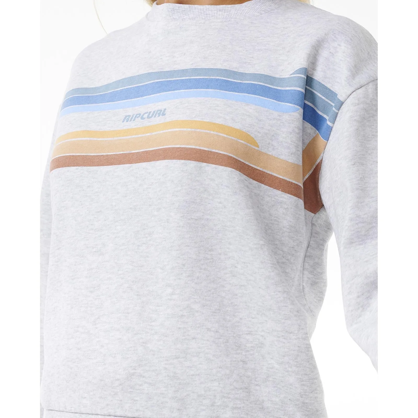 Rip Curl Womens High Tide Surf Crew Neck Sweatshirt