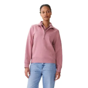 R.M.Williams Trickett Ladies Zip Neck Sweatshirt - Pink