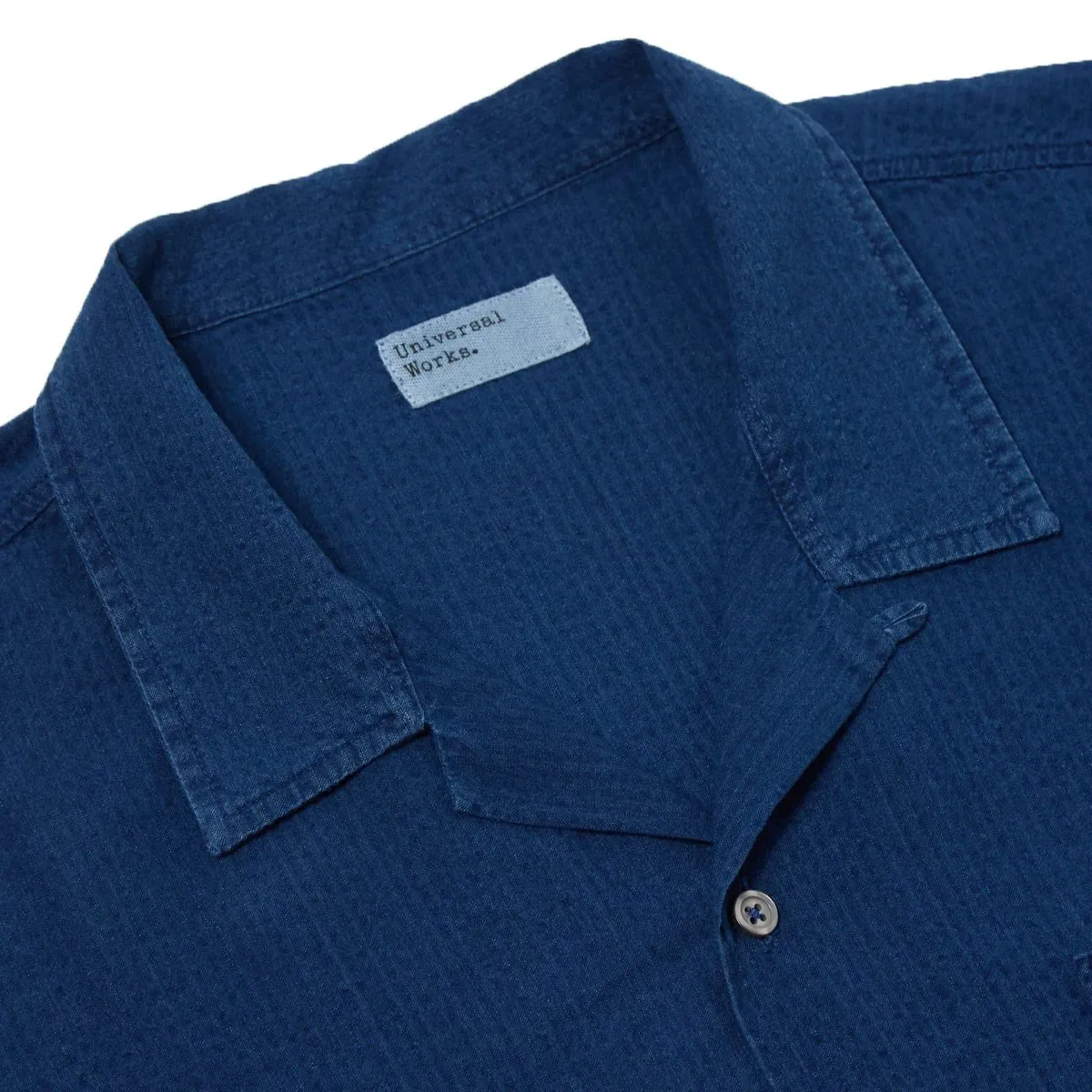 Road Shirt Indigo Seersucker Indigo