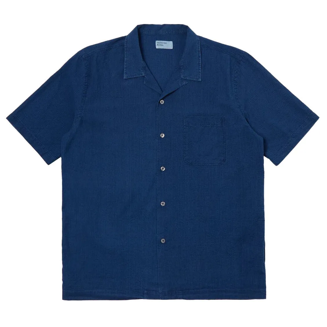Road Shirt Indigo Seersucker Indigo